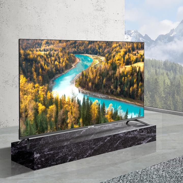Actual product image CHiQ U55QM8V (139 cm(55 inch), black, UltraHD/4K, triple tuner, Android) (55", QLED, 4K)