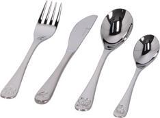 Image du produit Zilverstad Couverts pour enfants Animaux 4pcs.