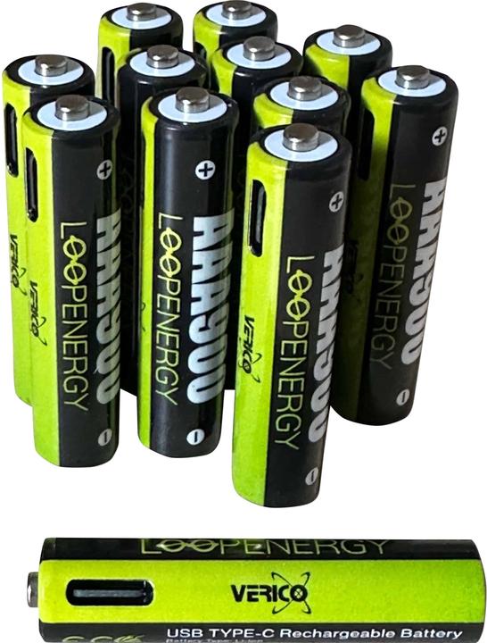 Verico Loop Energy AAA (12 pcs, AAA, 600 mAh)