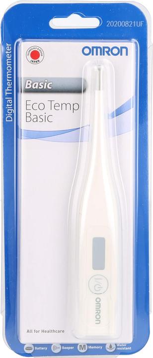 Actual product image Omron Eco Temp Basic (Armpit, Mouth, Rectal)