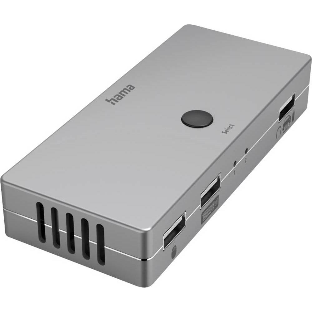 Hama Connect2Switch, KVM Switch, Grau