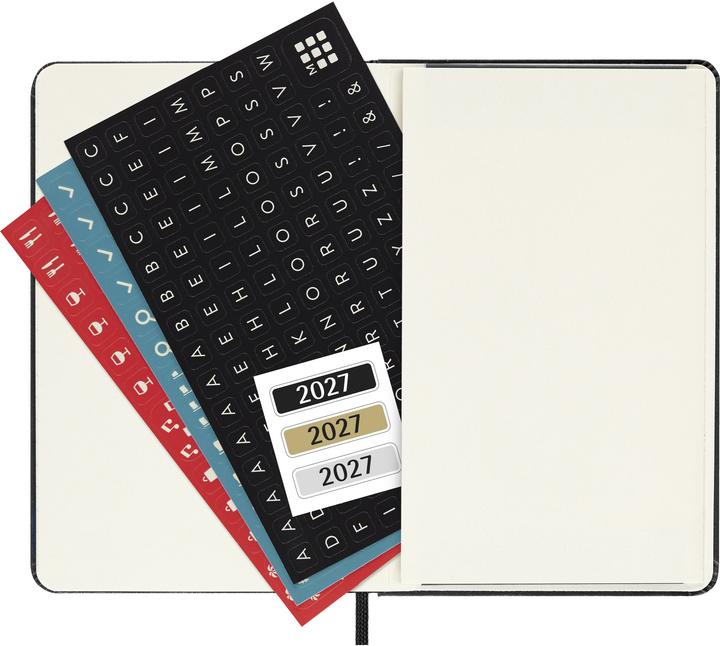 Produktbild Moleskine Taschenagenda Weekly (A6, 1 Woche / 1 Seite)