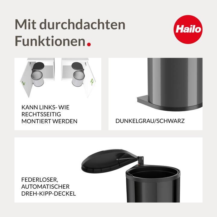 Actual product image Hailo Waste collector (15 l)