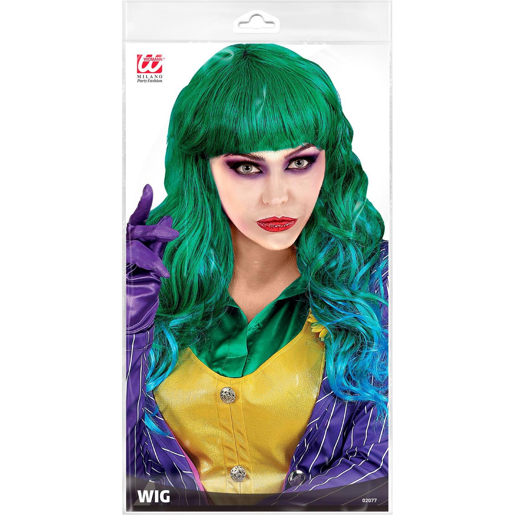 Thumbnail - Widmann Perrücke Evil Joker