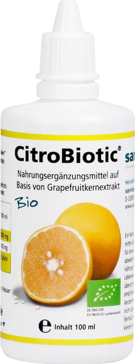 Actual product image Citrobiotic Grapefruit seed extract (1 Piece, Liquid, 135 g)