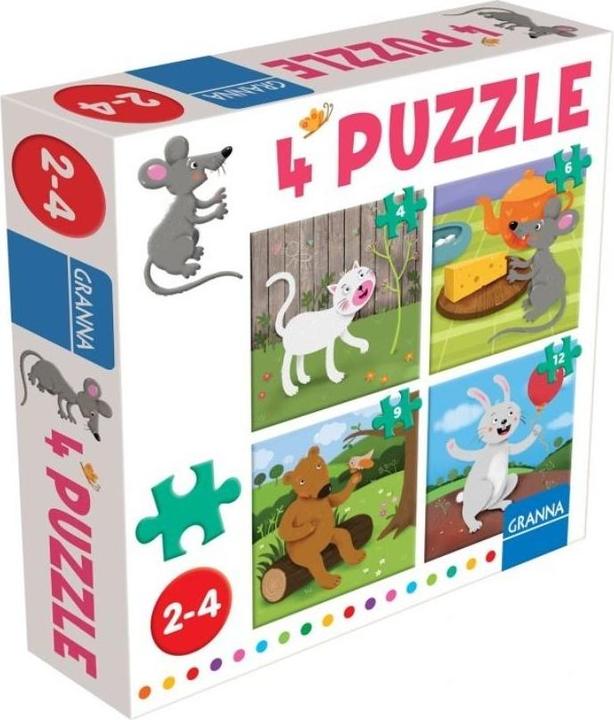 Actual product image Adamigo Mouse Puzzle (31 pieces)