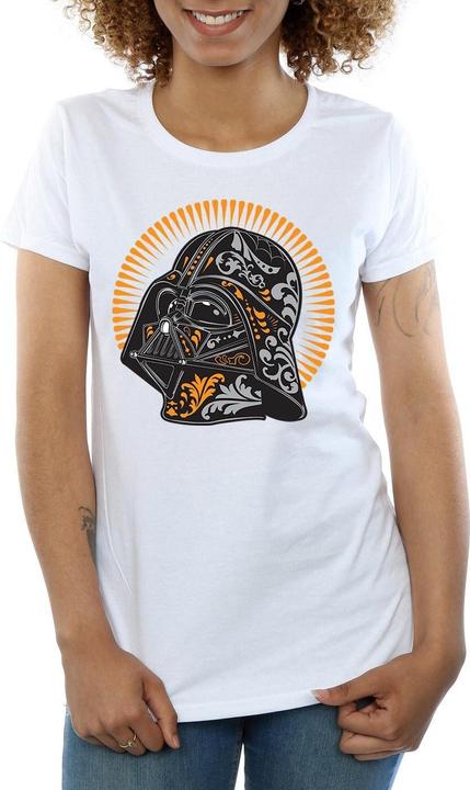 Immagine prodotto Star Wars Darth Vader Dia De Los Muertos Maglietta Donna (XL)