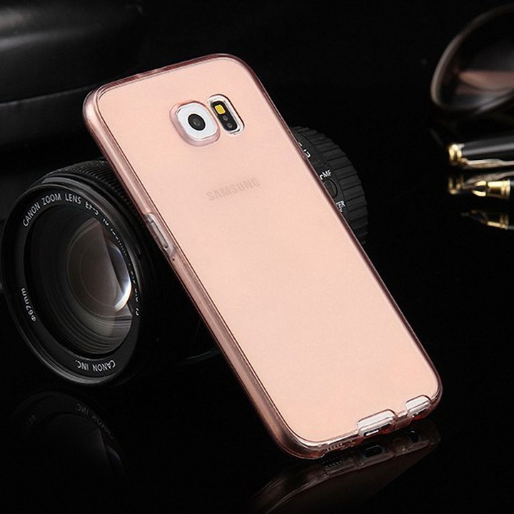 Produktbild König Design Handyhülle für Samsung Galaxy J1 Ace Schutzcase Backcover Bumper Etuis Case Pink (Samsung Galaxy J1 Ace)