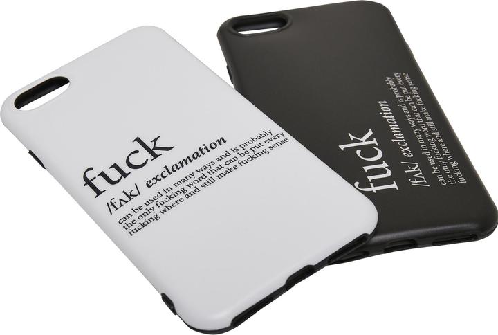 Produktbild Mister Tee Fuck I Phone 6/7/8 Phone Case Set (Apple iPhone 6, Apple iPhone 7, Apple iPhone 8)
