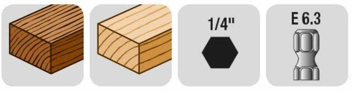 Actual product image kwb Wood drill (3 mm)