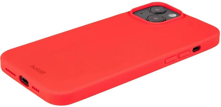 Produktbild Holdit Back Cover Silicone iPhone 14 Plus Chili Red (Apple iPhone 14 Plus)
