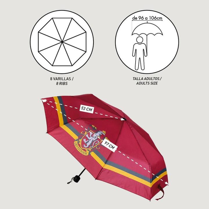 Produktbild Cerda HARRY POTTER - Gryffondor - Parapluie Pliable 53 cm