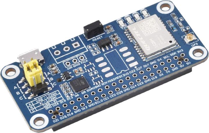 Produktbild WaveShare GPS-RTK Basisstation LC29H(BS) Dual-band L1+L2 für Raspberry Pi