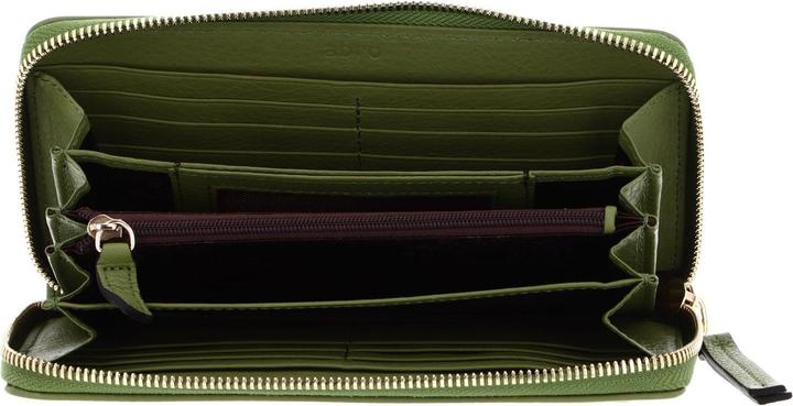 Actual product image Abro Leather Dalia Zip Wallet