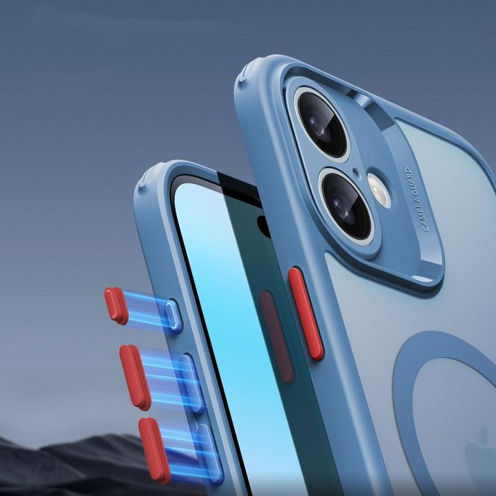 Productafbeelding ESR Etui Classic Pro Set Halolock MagSafe na iPhone 16 - niebieskie (Apple iPhone 16)