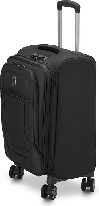 Actual product image Delsey Helium DLX Expandable -matkalaukku, musta (43 l)