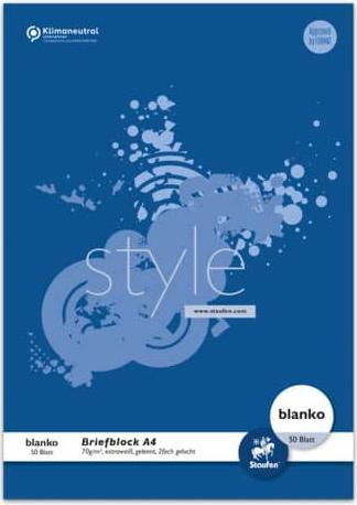 Image du produit Ursus Bloc-notes (A4, Blanc, Non contraignant)