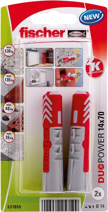 Image du produit Fischer DUOPOWER 14 x 70 (2 pcs)