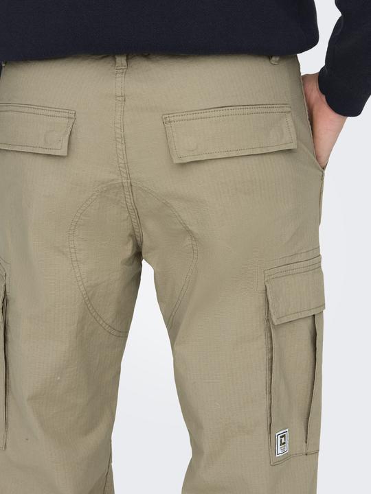 Produktbild Only & Sons Locker geschnitten Mittlere Taille Gummizug Cargohose Hose (W32/L32)