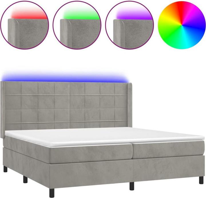 Actual product image vidaXL Boxspringbett (200 x 200 cm)