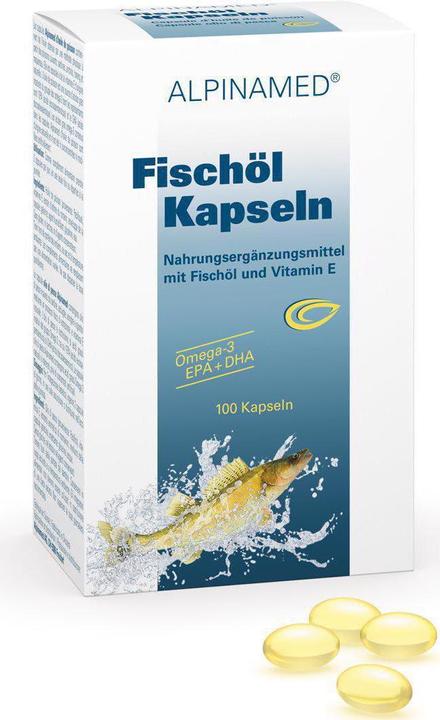 Immagine prodotto Alpinamed Olio di pesce (100 Pezzo/i, Pillole, 70 g)