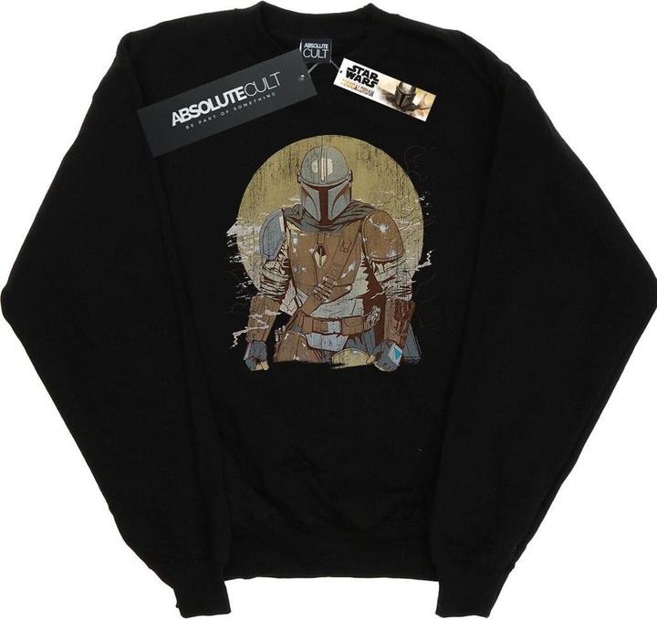 Produktbild Star Wars The Mandalorian Distressed Warrior Sweatshirt (5XL)