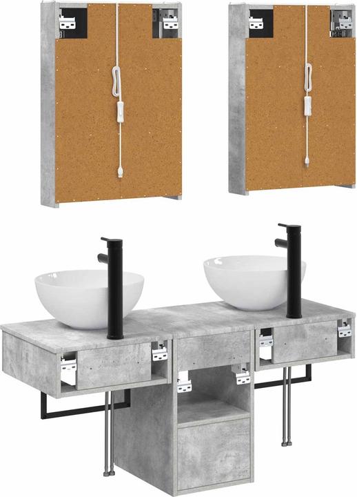 Produktbild vidaXL Badezimmerschrank