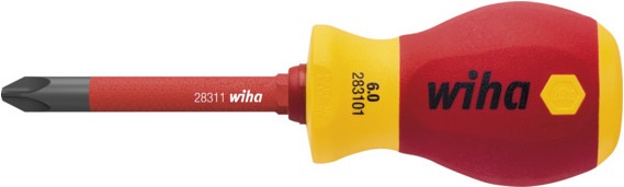 Productafbeelding Wiha VDE Omkeerbare handgreep Hendeldiameter (Phillipps kruissleuf (PH))