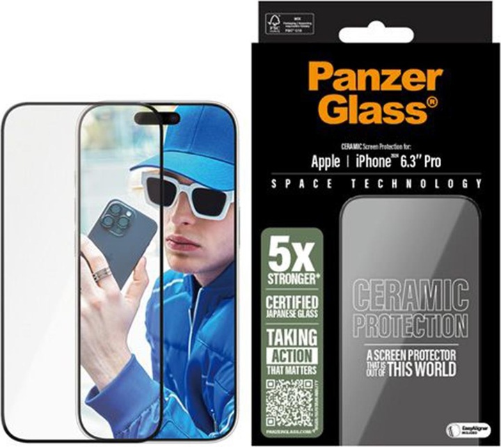 Image du produit PanzerGlass Ultra-Wide Fit (1 pièce(s), Apple iPhone 16 Pro)