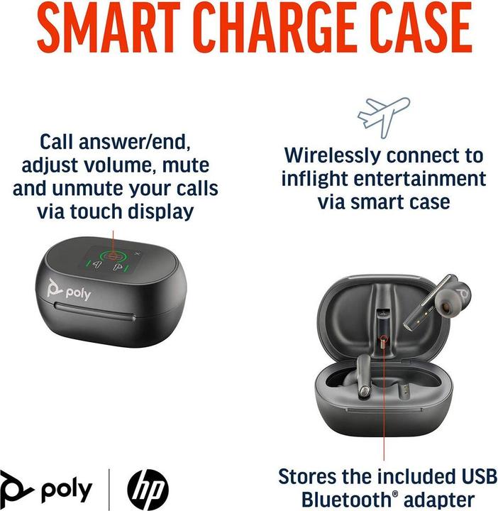 Produktbild Poly Voyager Free 60+ (Kabellos, USB-C, Microsoft Teams)