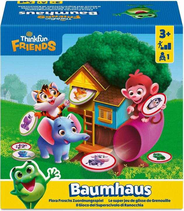 Produktbild Ravensburger ThinkFun Baumhaus - Denkspiel ab 3 Jahre (Französisch)