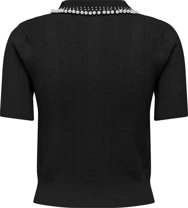 Actual product image Only Normal geschnitten Polokragen Strickoberteil Polo (XS)