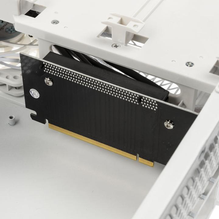 Actual product image Silverstone Tower SST-RVZ03W-ARGB white (Mini-ITX)