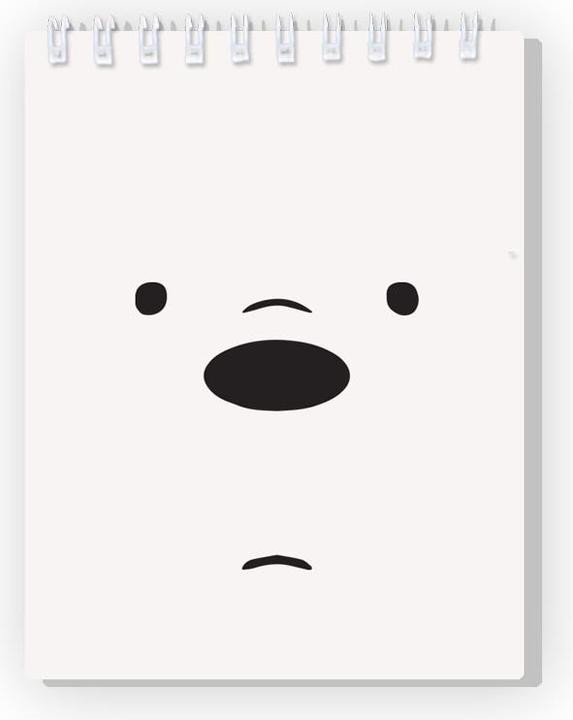 Image du produit Karactermania Carnet de notes Spiral Ice Bear (Couverture rigide)