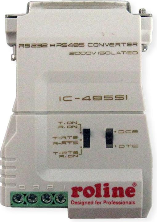 Produktbild Roline Konverter RS232-RS485, mit galvan. Trennung