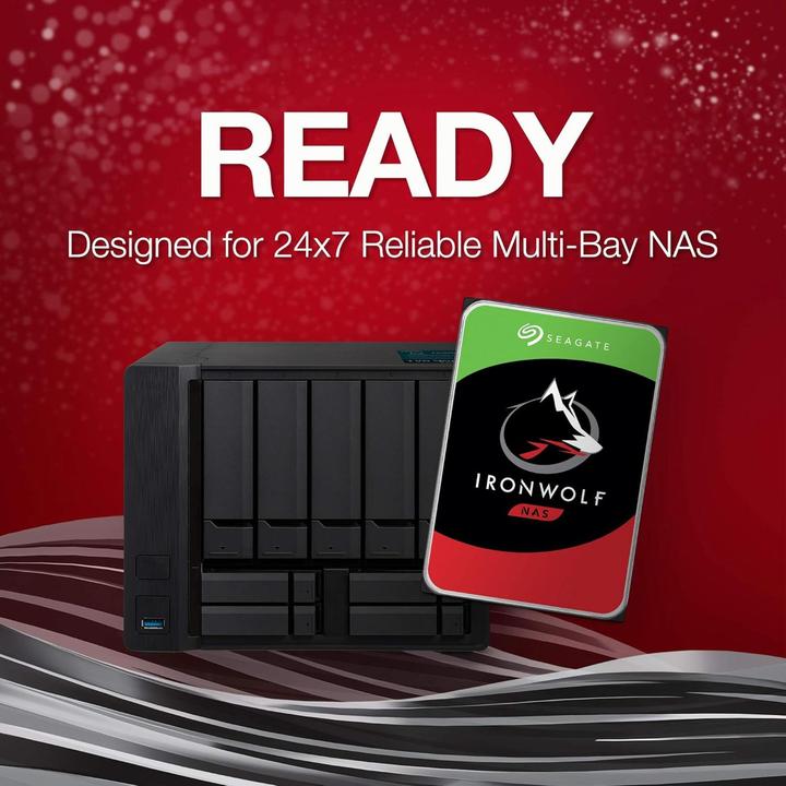 Produktbild Seagate IronWolf 10TB NAS interne Festplatte 3.5 Zoll ST10000VN0008 (10 TB)