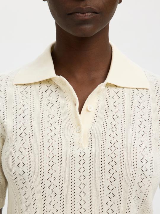 Produktbild Selected Baumwoll Polohemd aus Strick (L)