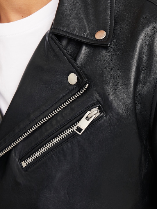Produktbild Jack & Jones Lederjacke Lederjacke (M)