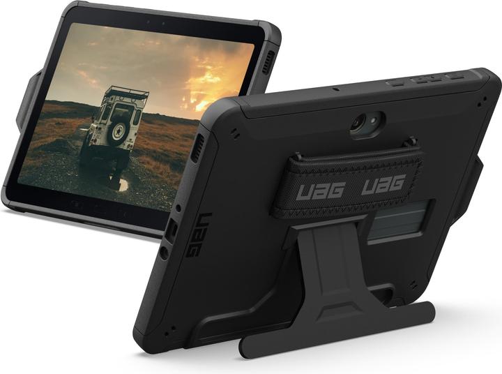 UAG Urban Armor Gear Scout Handstrap & Kickstand Case| Samsung Galaxy Tab Active5 (224460B14040) (Samsung Galaxy Tab Active 5 Pro)