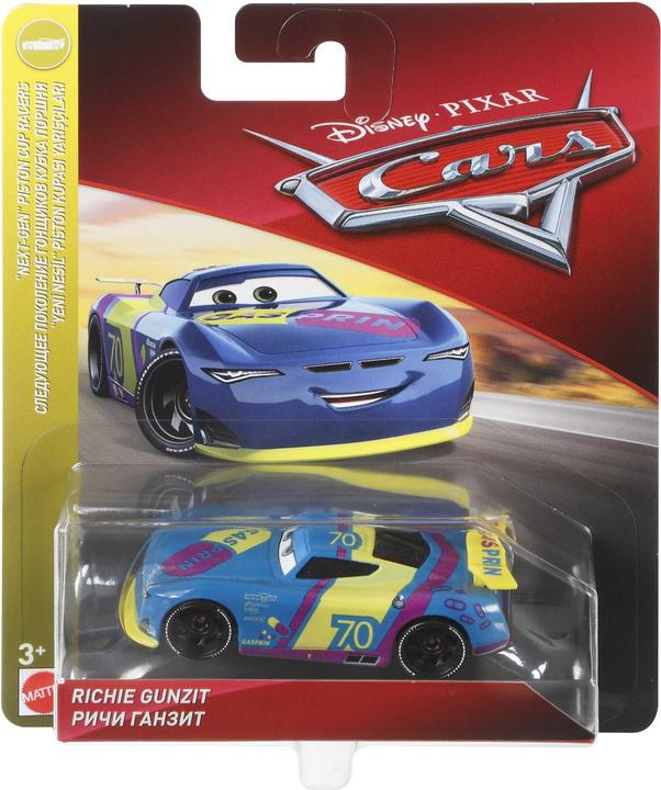 Actual product image Disney Cars 3 - Die Cast - Richie Gunzit (FLL85)