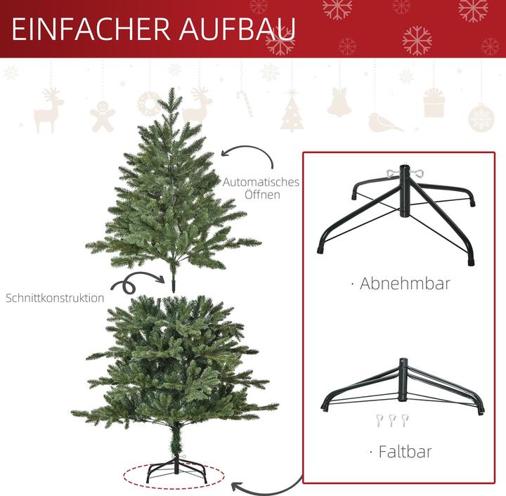 Actual product image Homcom Christmas tree (150 cm)