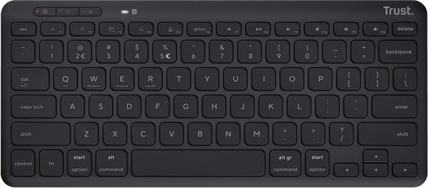 Actual product image Trust KEYBOARD WRL LYRA/ENG 24707 (US, Wireless)