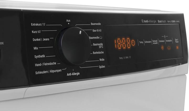 Actual product image Daewoo WM612T2TWB0 (6 kg, Left)