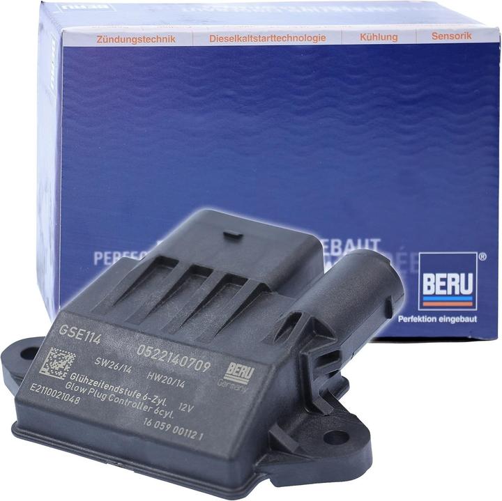 Actual product image Beru GSE114 opwarmtijd en ontsteking.