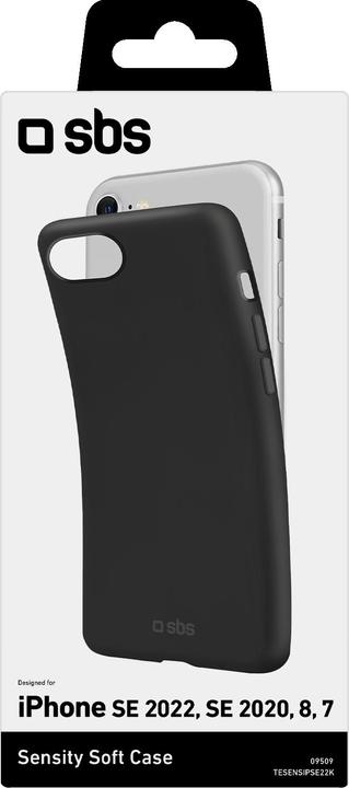 Immagine prodotto SBS Copertura Sensity (Apple iPhone SE (terza generazione), Apple iPhone SE (seconda generazione), Apple iPhone 7, Apple iPhone 8)