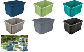 Productafbeelding keeeper emil eco opbergbox, 24 liter, grafiet Draai-/stapeldoos, materiaal: PP/granulaat (24 l)