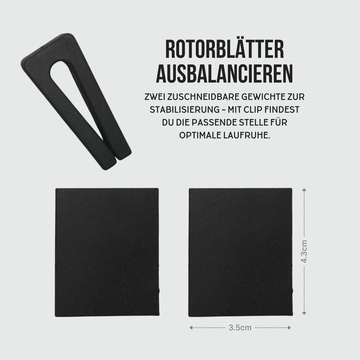 Produktbild Hermex Ventilator mit LED-Beleuchtung Deckenventilator Deckengebläse (20 dB)