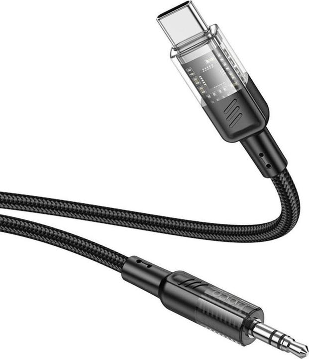 Produktbild Hoco Cable Cable AUX Jack 3,5 mm to USB C 1,2 m UPA27 black