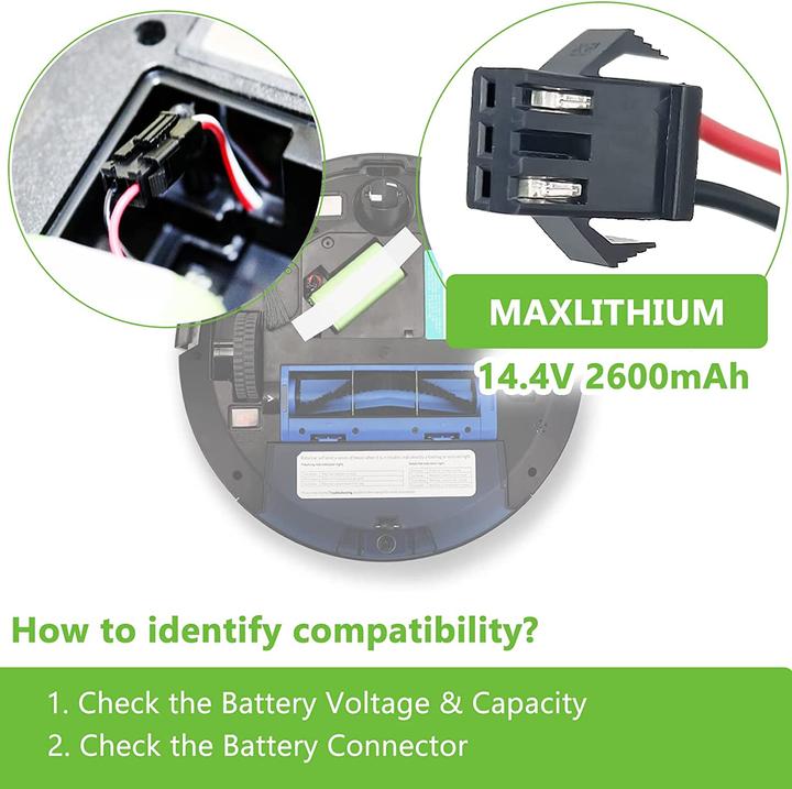 Produktbild Maxlithium 2600mAh Ersatz-Akku