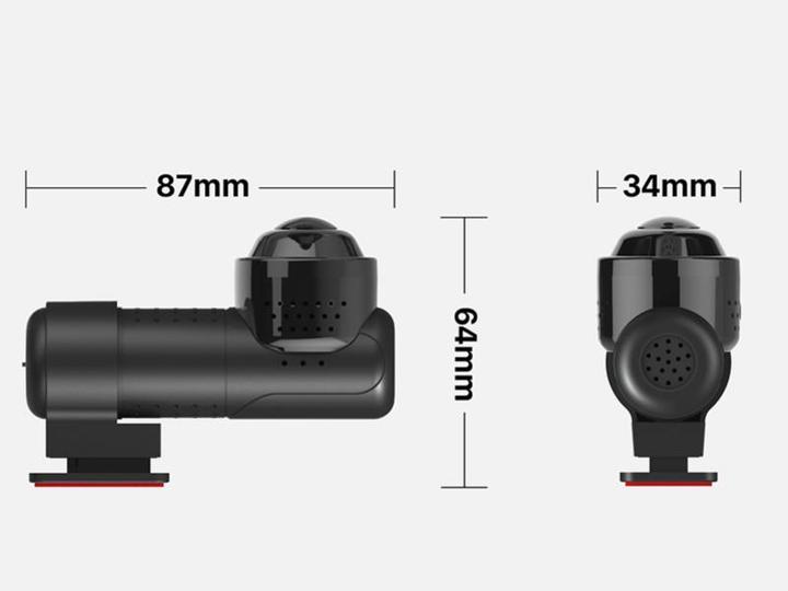 Produktbild ACV Panorama 360 (Beschleunigungssensor, Eingebautes Mikrofon, Nachtsicht, WLAN, 4K)